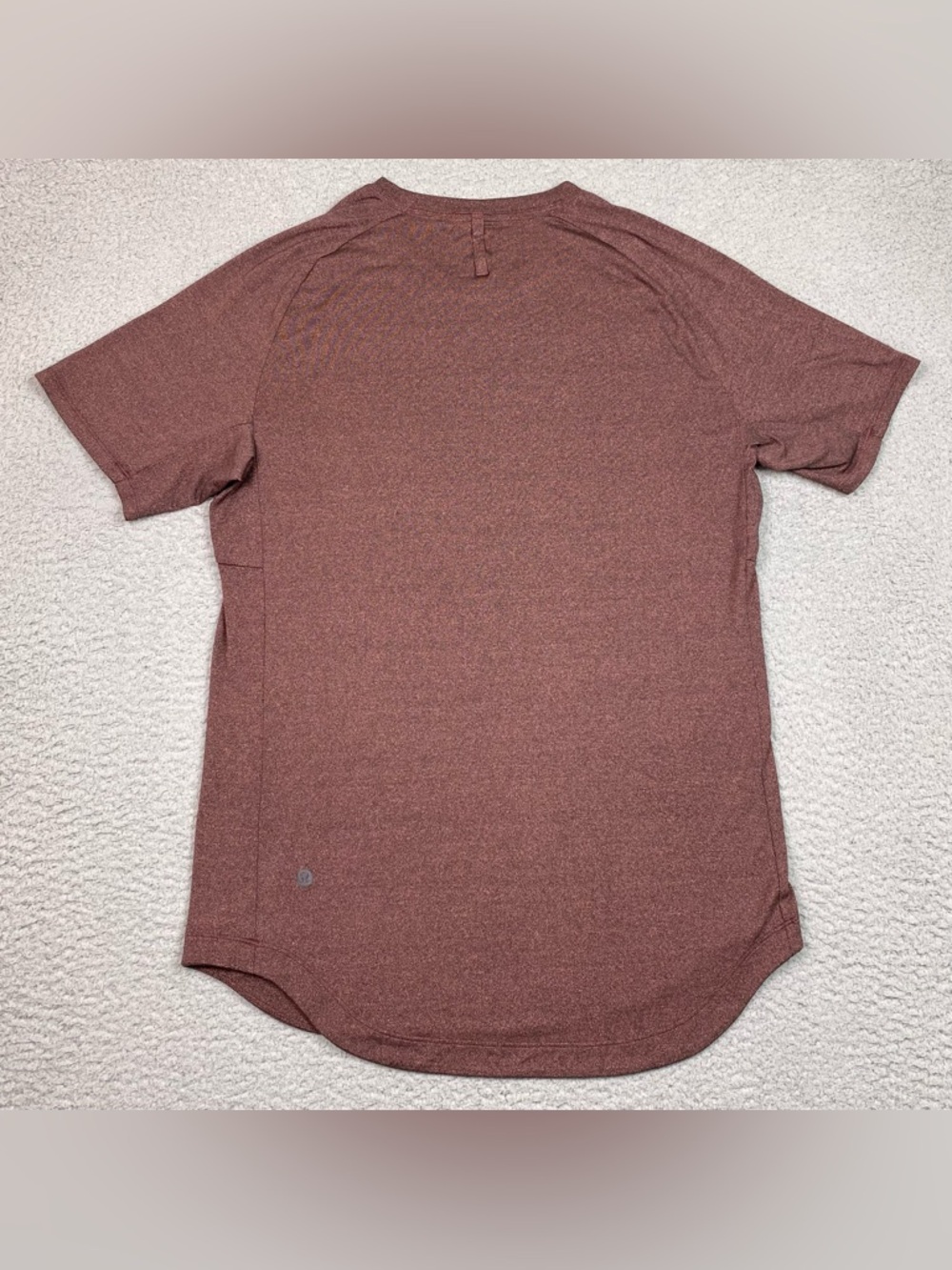 Lululemon T Shirt Men's Size M (Estimated) Curve Hem Gym Workout Athletic Medium - Picture 2 of 8